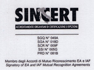 Sincert
